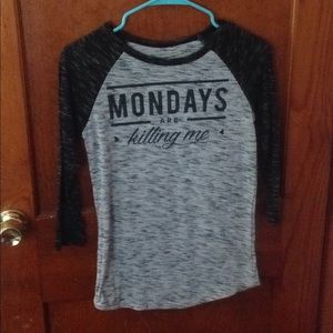 Adorable long sleeved graphic tee